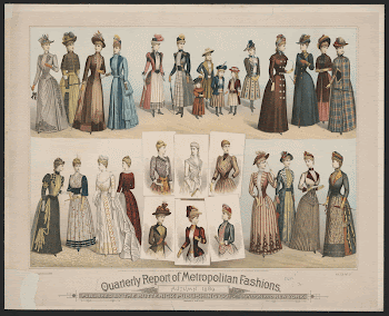 Quarterly report of metropolitan fashions, | Free Photo - rawpixel