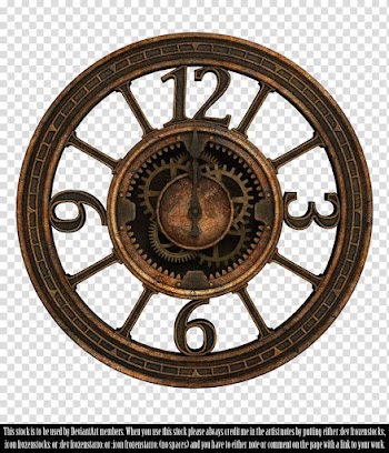 Quartz clock Lighting Movement Furniture, steampunk transparent background PNG clipart