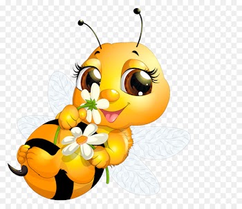 Queen bee Clip art - Cute bee 