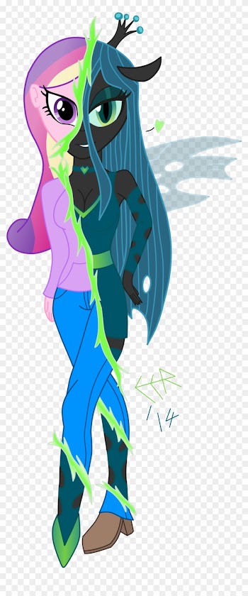 Queen Chrysalis, Equestria Girls Style By E E R - Queen Chrysalis Equestria Girls