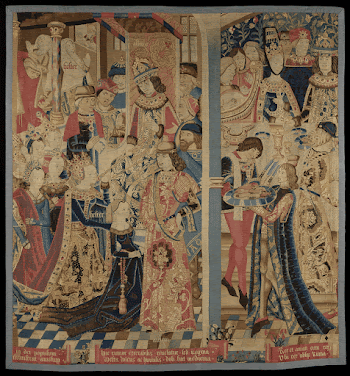 Queen Esther and King Ahasuerus, | Free Photo - rawpixel