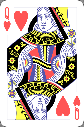 Queen Of Hearts Card Png, png collections at sccpre.cat
