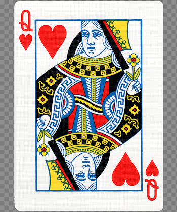 Queen of hearts playing card clipart images gallery for free ...