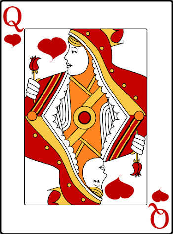 Queen of Hearts Vector Art image - Free stock photo - Public ...