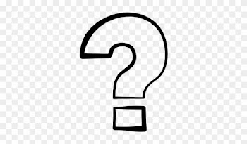 Question Mark Clip Art Black And White Clipart Panda - Question Mark Outline Clip Art