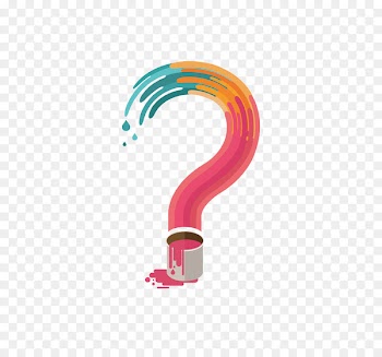 Question mark Creativity Clip art - Flat color question mark 