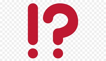 Question mark Exclamation mark Emoji Information - Point Interrogation 