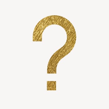 Question mark gold icon, glittery | Free Icons - rawpixel