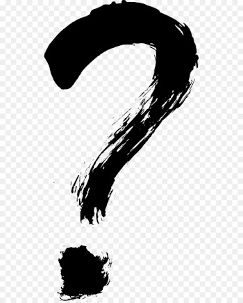 Question mark Paintbrush Clip art - QUESTION MARK 