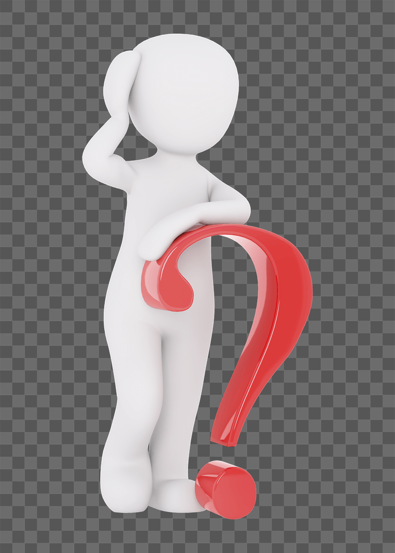 Question mark png 3D sticker, | Free PNG - rawpixel