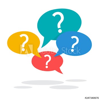 Question mark sign in speech bubble