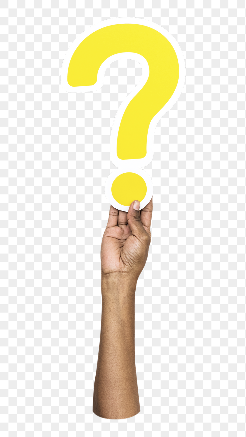 Question mark symbol png hand | Free PNG - rawpixel
