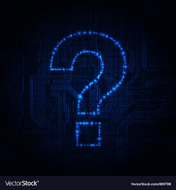 Question vector image