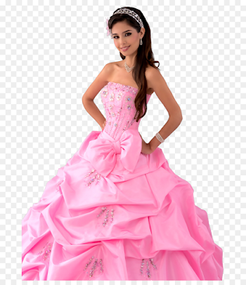Quinceañera Wedding dress Party dress - party png download - 814 ...
