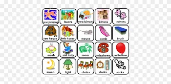 "goodnight Moon" Vocabulary Word Pictures For Autism - Goodnight Moon Flashcards