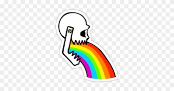 "rainbow Vomit" T Shirts &amp; Hoodies By Angel Szafranko - Vomiting