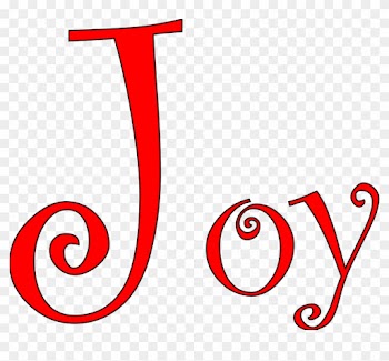 "the Joy Of The Faith" - Transparent Joy Word