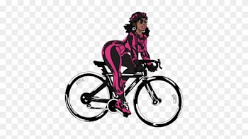 "these Hips Were Made For Cycling" Tee - Black Girls Do Bike