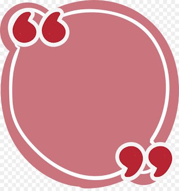 Quotation mark If(we) - Round pink reference box 