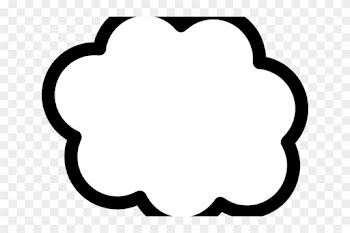 Quotes Clipart Cloud Png - Cloud Icon White Png