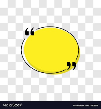 quotes frame dialogue box simple style