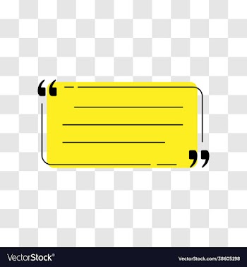 quotes frame dialogue box simple style