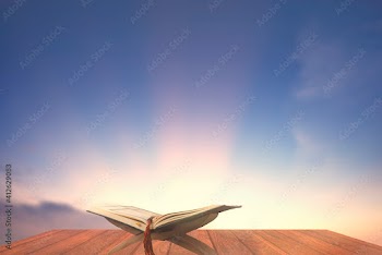 Quran - holy book of Muslims religion, Concept: open book holy prayers for god,Friday In the month of Ramadan religion Islamic worshiping faith and learn koran and rosary,Ramadan festival concept
