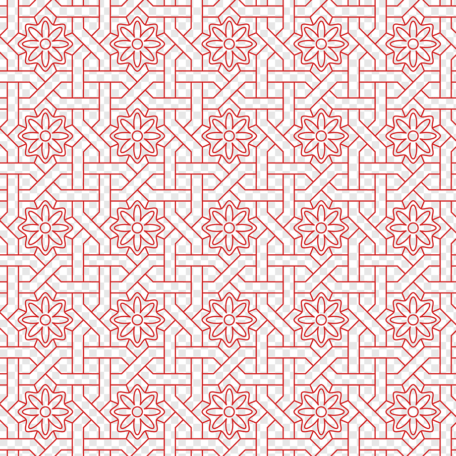 Quran Islam Euclidean Computer file, Chinese wind decoration background, red and green floral art, pendant, chinese Style, textile png