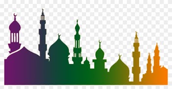 Quran Ramadan Islam Illustration - Eid Mubarak With Masjid