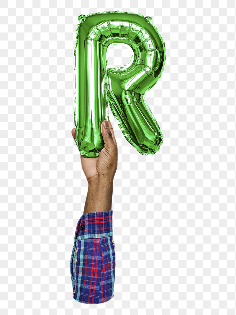 R png English alphabet, balloon | Free PNG - rawpixel