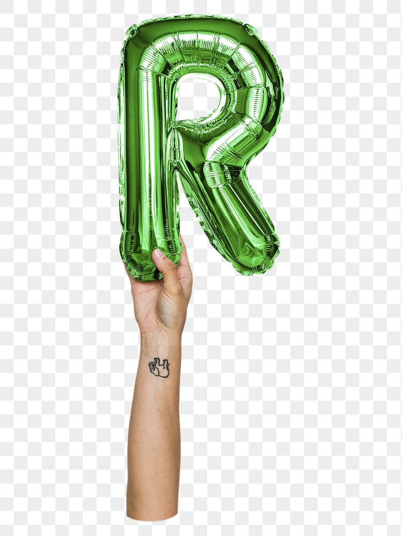 R png English alphabet, balloon | Free PNG - rawpixel