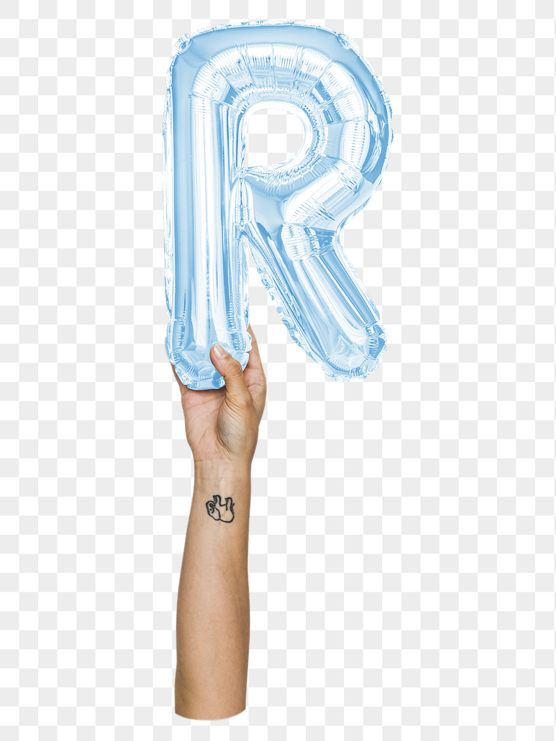 R png English alphabet, balloon | Free PNG - rawpixel