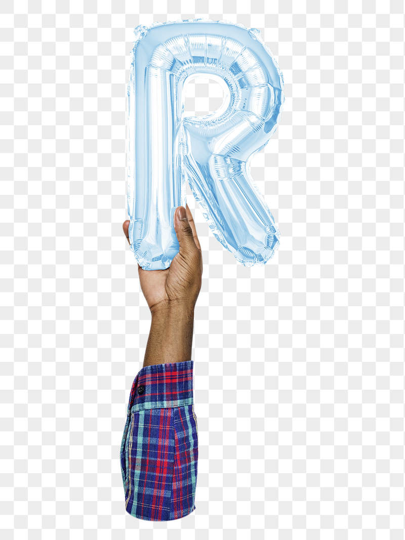 R png English alphabet, balloon | Free PNG - rawpixel