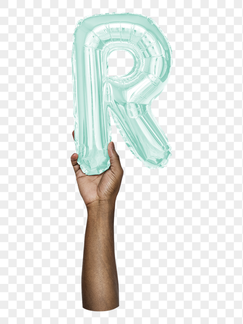 R png English alphabet, balloon | Free PNG - rawpixel