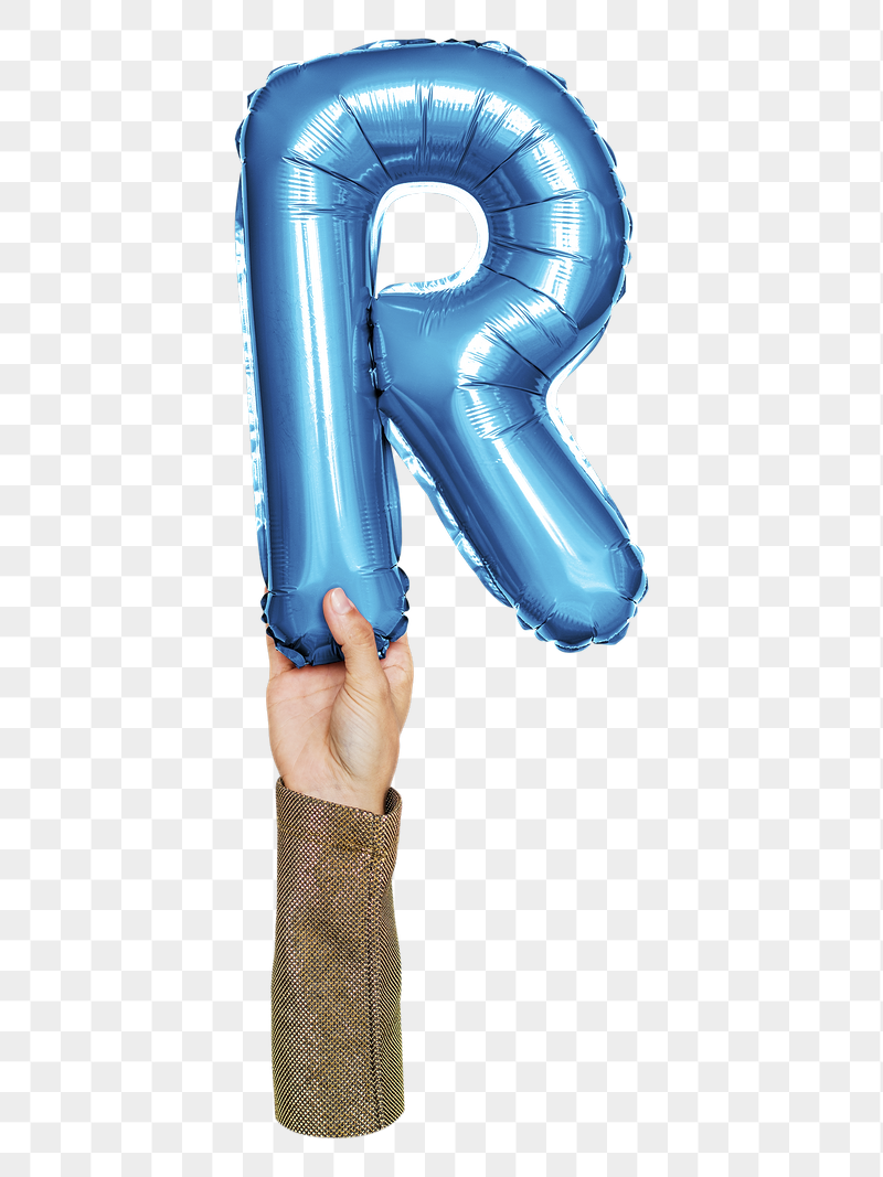 R png English alphabet, balloon | Free PNG - rawpixel