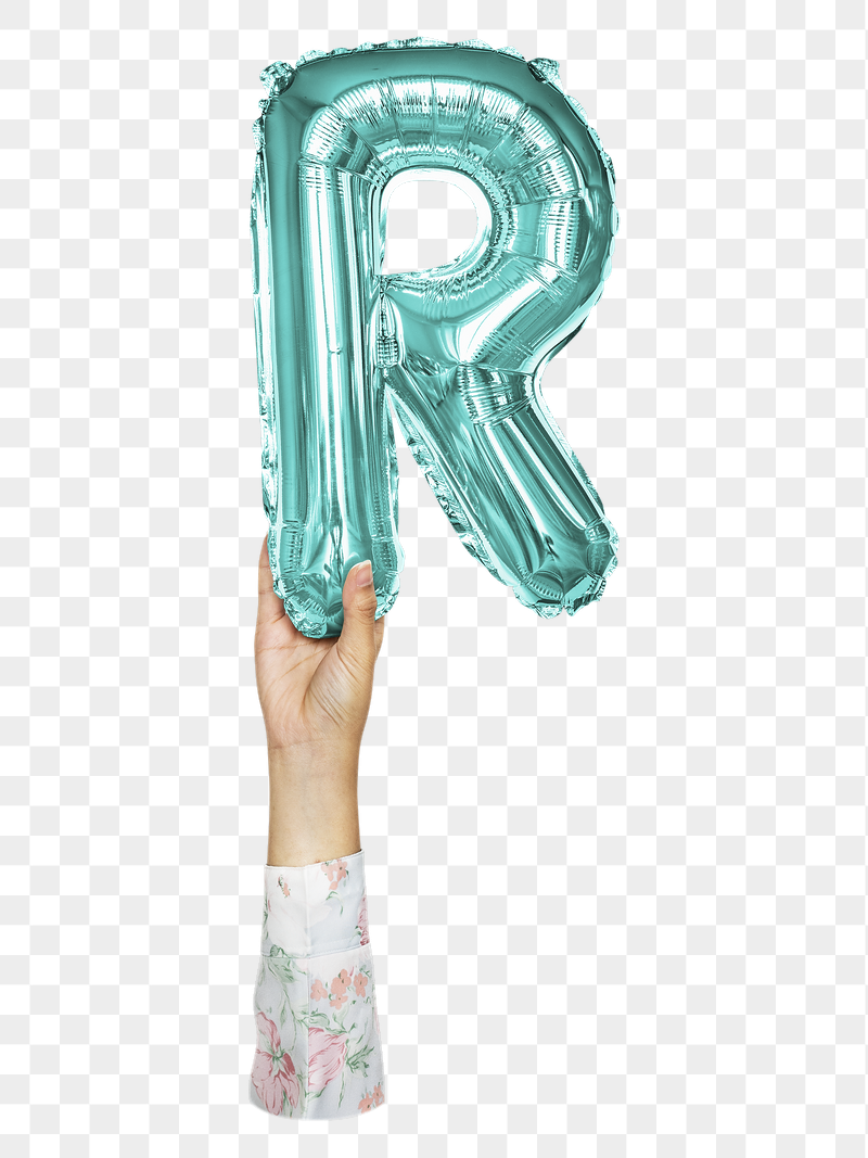 R png English alphabet, balloon | Free PNG - rawpixel
