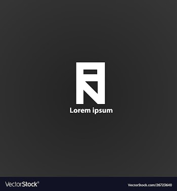 Ra logo vector image