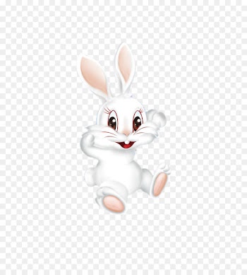Rabbit Cartoon Cuteness - Cartoon cute little rabbit 