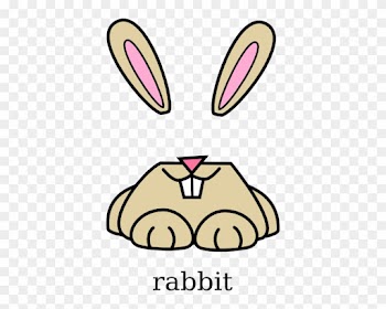 Rabbit Clip Art Clipart Cliparts For You - Cartoon Rabbit Mouth