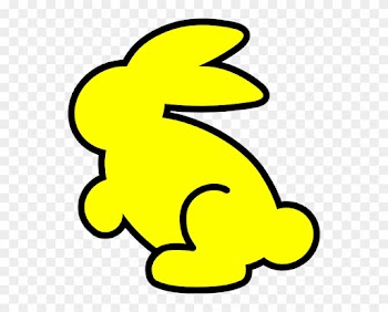 Rabbit Clipart Black And White