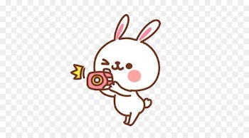 Rabbit Easter Bunny Cuteness Cartoon Animal - Photograph of the little rabbit 