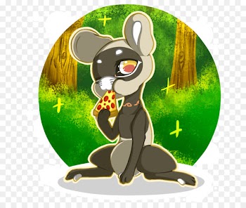 Rabbit Easter Bunny Hare Illustration - ouzo background 