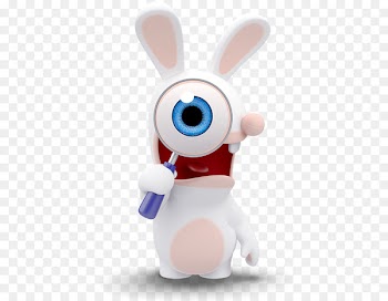 Rabbit Easter Bunny Raving Rabbids Animated cartoon - Raving Rabbids 