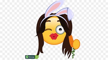 Rabbit Emoticon Smiley Emoji WhatsApp - rabbit 
