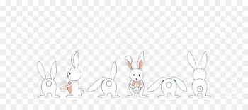 Rabbit Hare Cartoon Drawing - Cartoon bunny 