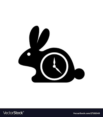 Rabbit icon logo design vector image