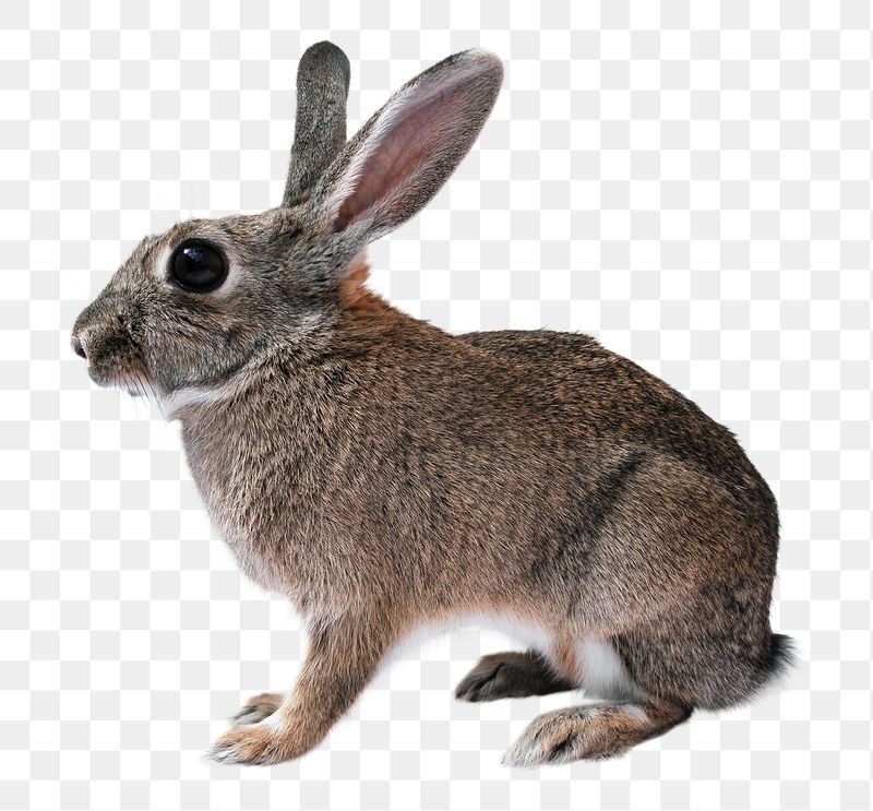 Rabbit png sticker, transparent background | Free PNG - rawpixel