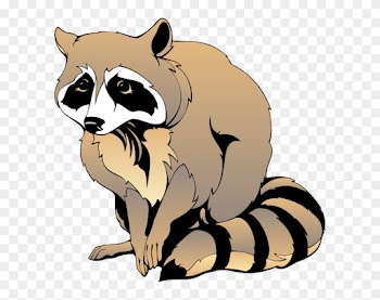 Raccoon Clipart - Alphabet