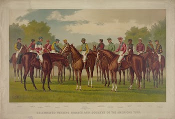 Race Horses Vintage Poster (1888) | Free Photo - rawpixel