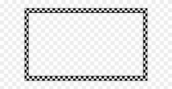 Race Track Border Clipart - Checkerboard Border Clip Art